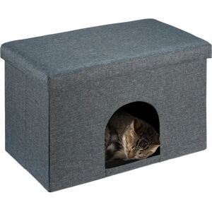 Relaxdays Casa para Gatos - Refugio Plegable para Mascotas Relaxdays Casa para Gatos - Refugio Plegable para Mascotas