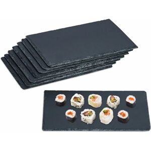 Relaxdays 10047615 Serving Dish - Natural Slate Rectangular Tray Relaxdays 10047615 Serving Dish - Natural Slate Rectangular Tray