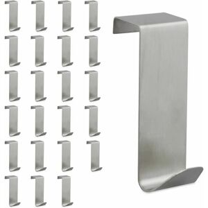 Relaxdays Home Storage Hook - 24 Stainless Steel S-Hooks Relaxdays Home Storage Hook - 24 Stainless Steel S-Hooks
