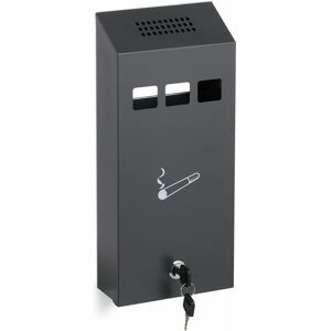 Relaxdays 10047886 Wandmontierter Aschenbecher Verschließbar Wetterfest Zigarettensammler 1 kg Relaxdays 10047886 Wandmontierter Aschenbecher Verschließbar Wetterfest Zigarettensammler 1 kg