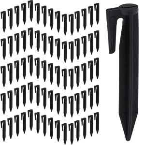 Relaxdays 100 Piquets pour Câbles - Accessoires de Jardin Relaxdays 100 Piquets pour Câbles - Accessoires de Jardin