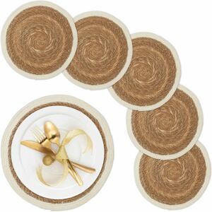 Relaxdays Water Hyacinth Placemat - Placemat Relaxdays Water Hyacinth Placemat - Placemat