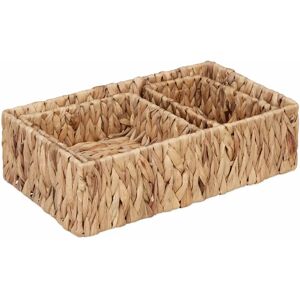 Relaxdays Water Hyacinth Storage Box Set Relaxdays Water Hyacinth Storage Box Set