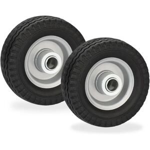 RELAXDAYS Electric Scooter Tire Set - 2 Puncture-Resistant Rubber Wheels RELAXDAYS Electric Scooter Tire Set - 2 Puncture-Resistant Rubber Wheels