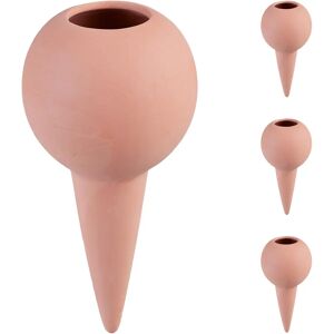 Relaxdays 4-pack Ceramic Drip Irrigation Cones - Indoor & Balcony Plants Relaxdays 4-pack Ceramic Drip Irrigation Cones - Indoor & Balcony Plants