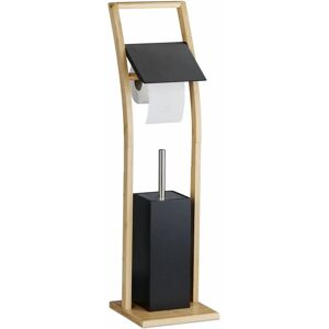 Relaxdays Soporte de Cepillo de Baño de Bambú - Accesorio Independiente Relaxdays Soporte de Cepillo de Baño de Bambú - Accesorio Independiente