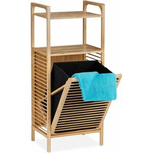 Relaxdays Cesto de Ropa - Estantería de baño en Bambú Relaxdays Cesto de Ropa - Estantería de baño en Bambú