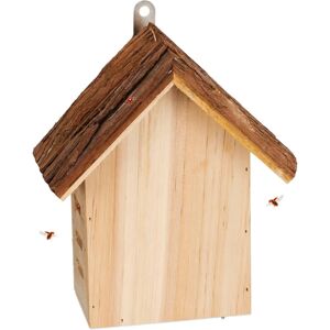 Relaxdays Insectenhuis - 22,5x19x12,5 cm - Natuurlijk Relaxdays Insectenhuis - 22,5x19x12,5 cm - Natuurlijk