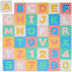 Relaxdays Model 36 Piezas Puzzle ABC Numbers - Play Mat Relaxdays Model 36 Piezas Puzzle ABC Numbers - Play Mat
