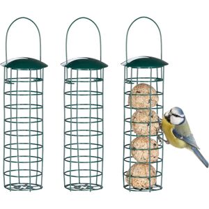 Relaxdays Bird Feeder - Supports Wild Birds in Winter Relaxdays Bird Feeder - Supports Wild Birds in Winter