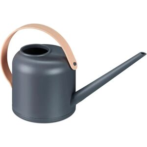 Relaxdays Plant Watering Can - 1.7L, Long Spout, Plastic, Grey/Natural Relaxdays Plant Watering Can - 1.7L, Long Spout, Plastic, Grey/Natural