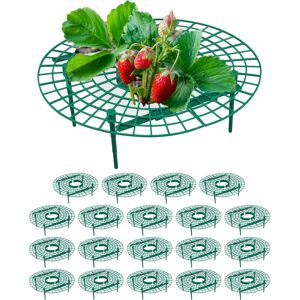 Relaxdays Green 20 Strawberry Supports - Strawberry Supports Relaxdays Green 20 Strawberry Supports - Strawberry Supports