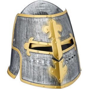 Relaxdays Ridderhelm Kruisvaarder Middeleeuws Helmpje Met Visier - Helm Relaxdays Ridderhelm Kruisvaarder Middeleeuws Helmpje Met Visier - Helm