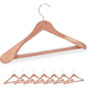 Relaxdays Cedar Suit Hangers - 8 pcs Relaxdays Cedar Suit Hangers - 8 pcs