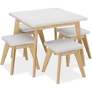 Relaxdays Weiß MDF Kindermöbelset - Kinderzimmer Relaxdays Weiß MDF Kindermöbelset - Kinderzimmer