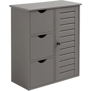 Relaxdays - 4052025847968 - Grau - Badschrank Relaxdays - 4052025847968 - Grau - Badschrank