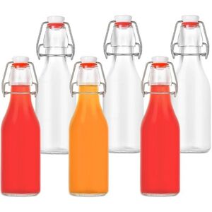 Relaxdays - 10051252_1090 - 250 ml - Szklane butelki Relaxdays - 10051252_1090 - 250 ml - Szklane butelki