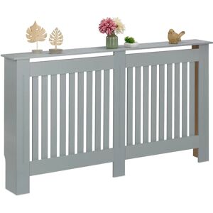 Relaxdays Radiator Cover - Rustic MDF Gray Relaxdays Radiator Cover - Rustic MDF Gray