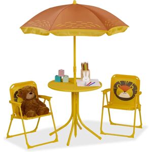 Relaxdays Children's Garden Furniture Set with Umbrella Relaxdays Children's Garden Furniture Set with Umbrella