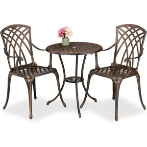 Relaxdays Ensemble de Mobilier de Jardin Vintage - Mobilier de Jardin - Publicité Relaxdays Ensemble de Mobilier de Jardin Vintage - Mobilier de Jardin - Publicité