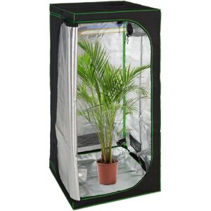 Relaxdays Indoor Plant Growing Cabinet - Black/Green - 200 x 100 x 100 cm Relaxdays Indoor Plant Growing Cabinet - Black/Green - 200 x 100 x 100 cm