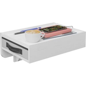 Relaxdays Bedside Shelf for Bunk Bed, Hanging Nightstand, Bamboo, 14x37x26.5 cm, Drawer & Coasters - Nightstand Relaxdays Bedside Shelf for Bunk Bed, Hanging Nightstand, Bamboo, 14x37x26.5 cm, Drawer & Coasters - Nightstand