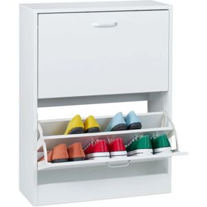 Relaxdays Shoe Cabinet 79x60x24cm White Relaxdays Shoe Cabinet 79x60x24cm White