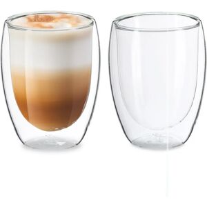 Relaxdays Latte Macchiato Glazen - Koffieglaasjes Relaxdays Latte Macchiato Glazen - Koffieglaasjes