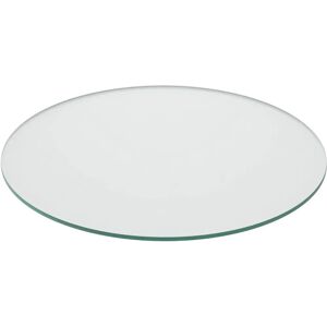 Relaxdays Glass Tabletop - 8mm, ø 50cm, Clear - Table & Fireplace Relaxdays Glass Tabletop - 8mm, ø 50cm, Clear - Table & Fireplace