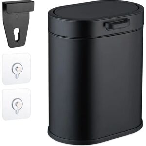 Relaxdays Wall Trash Can 5L - Wall or Door Mount Relaxdays Wall Trash Can 5L - Wall or Door Mount