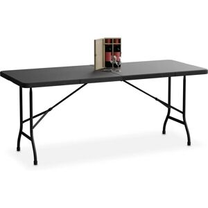 Relaxdays Gartentisch - Klappbar, 72x180x74cm, Kunststoff, Stahl - Outdoor Einsatz Relaxdays Gartentisch - Klappbar, 72x180x74cm, Kunststoff, Stahl - Outdoor Einsatz