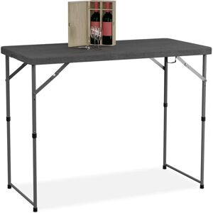 Relaxdays Gartentisch - Verstellbar, Klappbar, 6 Personen Relaxdays Gartentisch - Verstellbar, Klappbar, 6 Personen