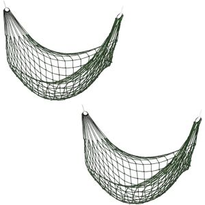 Relaxdays Garden Hammocks Set of 2 - Lightweight, Easy to Transport, Max 120kg - Camping & Outdoor Relaxdays Garden Hammocks Set of 2 - Lightweight, Easy to Transport, Max 120kg - Camping & Outdoor