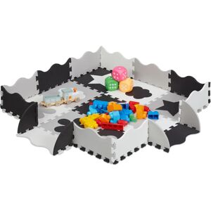 Relaxdays 34-piece Puzzle Baby Play Mat with Borders Relaxdays 34-piece Puzzle Baby Play Mat with Borders
