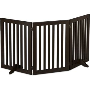 Relaxdays Baby & Pet Safety Gate - 70x154 cm Brown Relaxdays Baby & Pet Safety Gate - 70x154 cm Brown