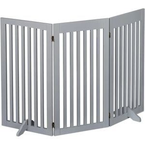 Barreira de Seguridad para Bebés y Mascotas - Gris - 92x154cm Barreira de Seguridad para Bebés y Mascotas - Gris - 92x154cm