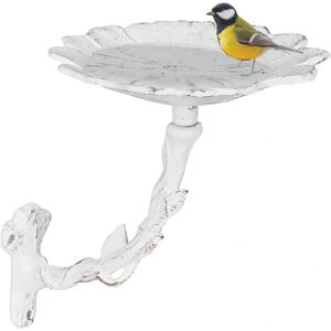 Relaxdays Bird Feeder - Cast Iron Flower Shape Wall Mount - Garden Decor Relaxdays Bird Feeder - Cast Iron Flower Shape Wall Mount - Garden Decor