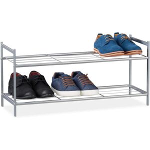 Relaxdays Sandra Shoe Rack - Space-saving, Holds 6 Pairs Relaxdays Sandra Shoe Rack - Space-saving, Holds 6 Pairs