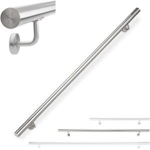 Relaxdays Pasamanos Acero Inox 304 - Soporte de Seguridad Relaxdays Pasamanos Acero Inox 304 - Soporte de Seguridad