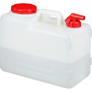 Relaxdays Water Container - 15L Portable BPA-Free Water Tank Relaxdays Water Container - 15L Portable BPA-Free Water Tank