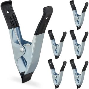 Relaxdays Clamp Set - Metal Spring Clamps - 50mm - DIY Relaxdays Clamp Set - Metal Spring Clamps - 50mm - DIY