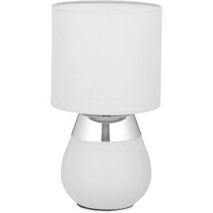 Relaxdays Grå-Silvrig Bordslampa - Nattlampa - 3 Ljusstyrkenivåer Relaxdays Grå-Silvrig Bordslampa - Nattlampa - 3 Ljusstyrkenivåer