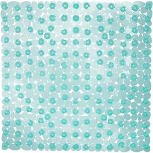 Relaxdays - Square Stone Shower Mat - Anti-slip, Washable, PVC Relaxdays - Square Stone Shower Mat - Anti-slip, Washable, PVC