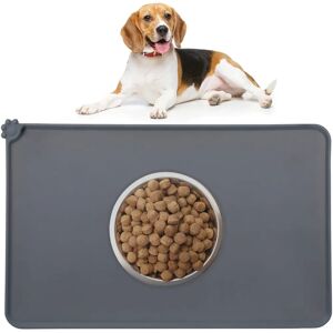 Relaxdays Pet Food Mat - Waterproof Silicone, Non-slip, 48.5x30 cm Relaxdays Pet Food Mat - Waterproof Silicone, Non-slip, 48.5x30 cm