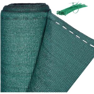 Relaxdays Dark Green Garden Privacy Screen - 1.8x25 m - UV Stable HDPE Relaxdays Dark Green Garden Privacy Screen - 1.8x25 m - UV Stable HDPE