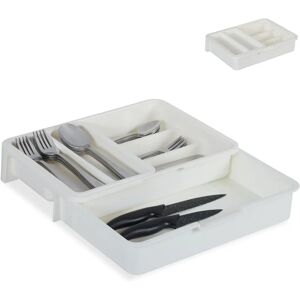 Relaxdays Adjustable Drawer Cutlery Tray - Kitchen Organizer Relaxdays Adjustable Drawer Cutlery Tray - Kitchen Organizer