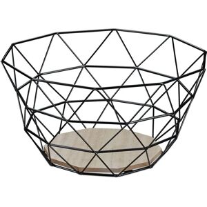 Relaxdays Metal Fruit Basket - Industrial Style - 14.5x28x28cm Relaxdays Metal Fruit Basket - Industrial Style - 14.5x28x28cm