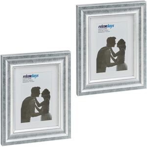 RELAXDAYS Set of 2 Photo Frames - Vintage Design 15x20 cm RELAXDAYS Set of 2 Photo Frames - Vintage Design 15x20 cm