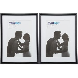 Relaxdays 2 Pack Photo Frames 15x20cm - Supports Horizontal & Vertical Relaxdays 2 Pack Photo Frames 15x20cm - Supports Horizontal & Vertical