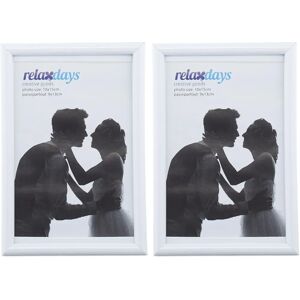 Relaxdays - Set of 2 Photo Frames, 10x15 cm, Passe-partout 9x13 cm - Picture Frame Set Relaxdays - Set of 2 Photo Frames, 10x15 cm, Passe-partout 9x13 cm - Picture Frame Set